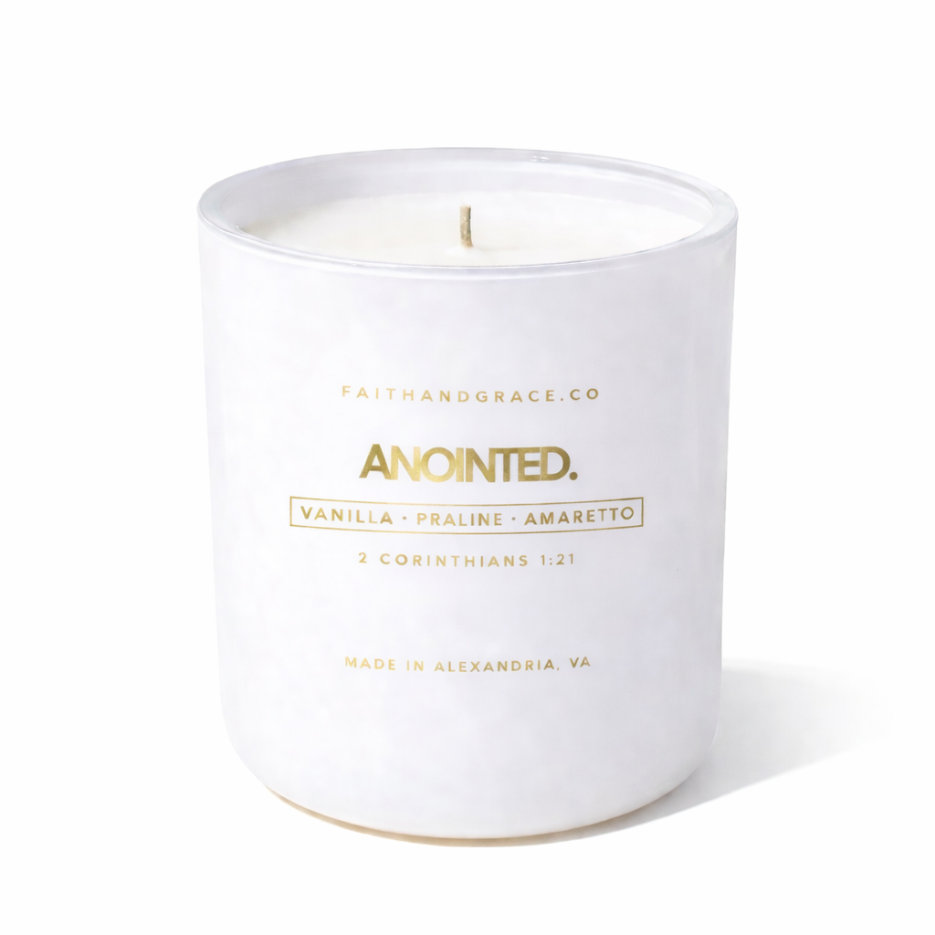 Anointed Candle Vanilla| Amaretto | Praline