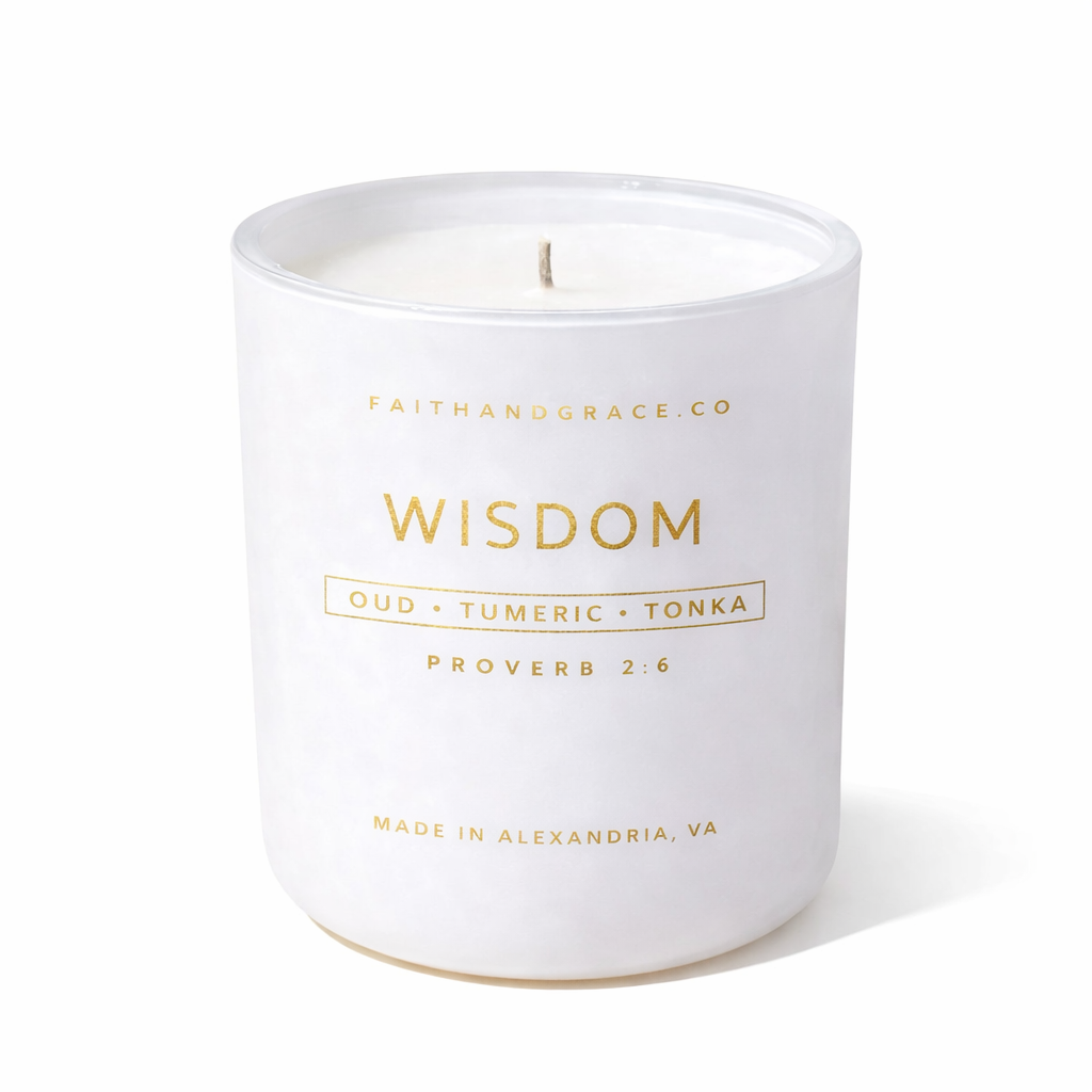 Wisdom Candle Oud |Turmeric | Tonka
